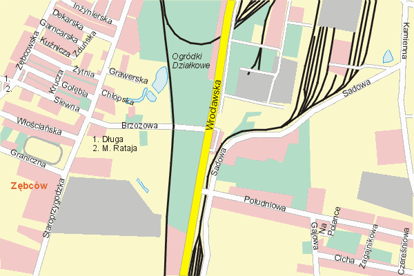 Mapa ( Plan ) Ostrowa Wielkopolskiego. Warstwa gwna. Ostrw Wielkopolski - Wielkopolska.    
   Warstwa gwna prezentuje ukad ulic Ostrowa Wielkopolskiego, oraz okolicznych miejscowoci. Zaznaczono: gwne trasy komunikacyjne, trasy przelotowe Ostrowa, jeziora, rzeki, trasy kolejowe, tereny zielone, przemysowe i zarysy zabudowa. Mapa wykonana jest w skali 1:10 000 - warstwa podstawowa oraz w wikszych skalach.

Ostrw Wielkopolski - warstwa gwna Internetowego Planu Ostrowa Wielkopolskiego serwisu Cyber Wielkopolska.