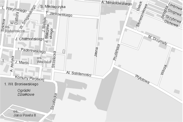 Mapa ( Plan ) Ostrowa Wielkopolskiego. Warstwa Bankowa Ostrw Wielkopolski. Ostrw Wielkopolski - Wielkopolska.  
  
   Warstwa bankowa prezentuje wybrane lokalizacje ostrowskich bankw w postaci umieszczonego znaku graficznego BANK. Po najechaniu kursorem myszy na znak graficzny pojawia si nazwa i adres lokalizowanego banku (IE), a po klikniciu w niektre loga otwiera dodatkowe okienko z opisem banku i danymi teleadresowymi. Mapa wykonana jest w skali 1:10 000 - warstwa bankowa.

Ostrw Wielkopolski - warstwa bankowa ( BANK ) Internetowego Planu Ostrowa Wielkopolskiego serwisu Cyber Wielkopolska.